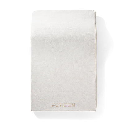 Zenest Ridge™ medium orthopedic dog bed, cream, washable, fits 36" crate.