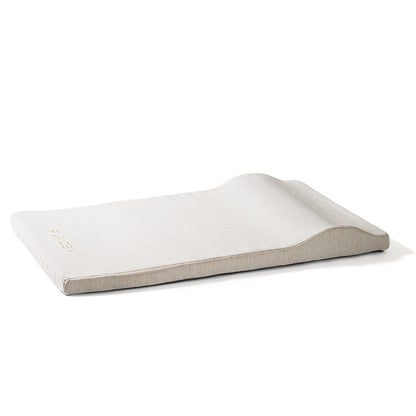 Zenest Ridge large orthopedic dog bed, light beige, washable